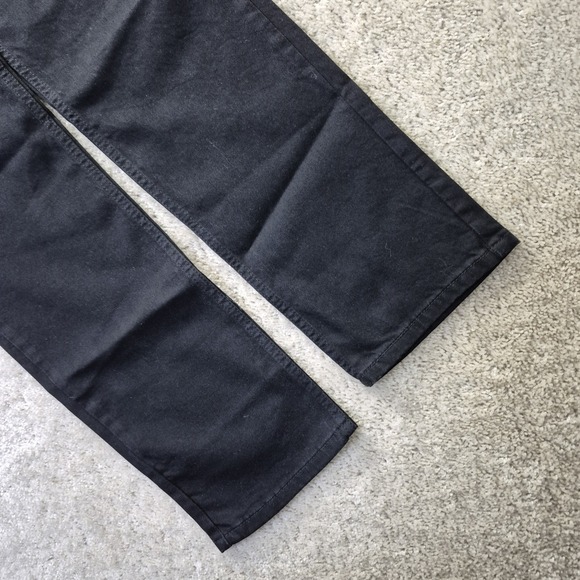 Levis 511 Jeans Mens 36x30 Slim Straight Black Denim Punk Rock 80s USA Grunge - Picture 9 of 12